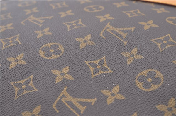 Authentic Louis Vuitton Monogram Sirius 55 Travel Hand Bag M41404 LV H9714