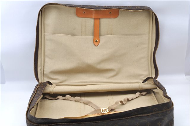 Authentic Louis Vuitton Monogram Sirius 55 Travel Hand Bag M41404 LV H9714