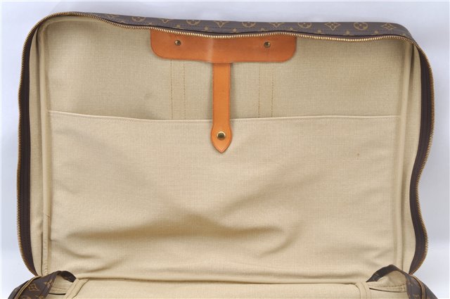 Authentic Louis Vuitton Monogram Sirius 55 Travel Hand Bag M41404 LV H9714