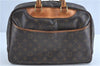 Authentic Louis Vuitton Monogram Deauville Hand Bag M47270 LV H9719