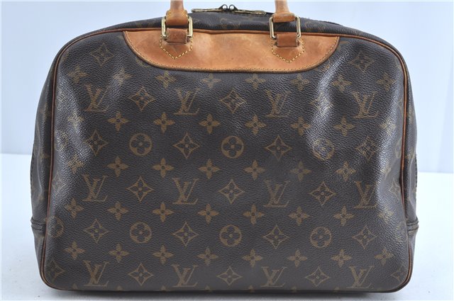 Authentic Louis Vuitton Monogram Deauville Hand Bag M47270 LV H9719