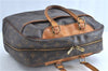 Authentic Louis Vuitton Monogram Deauville Hand Bag M47270 LV H9719