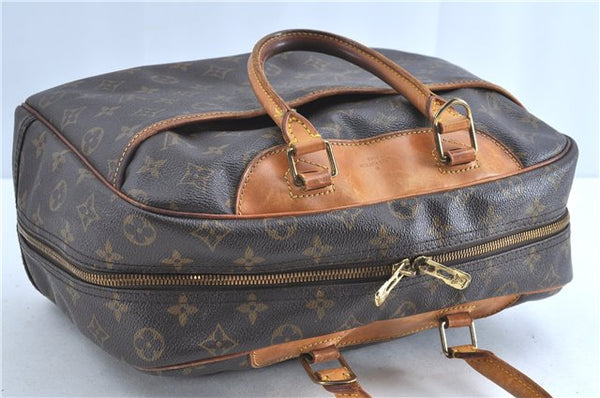 Authentic Louis Vuitton Monogram Deauville Hand Bag M47270 LV H9719