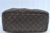 Authentic Louis Vuitton Monogram Deauville Hand Bag M47270 LV H9719