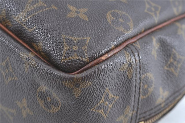 Authentic Louis Vuitton Monogram Deauville Hand Bag M47270 LV H9719