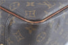 Authentic Louis Vuitton Monogram Deauville Hand Bag M47270 LV H9719