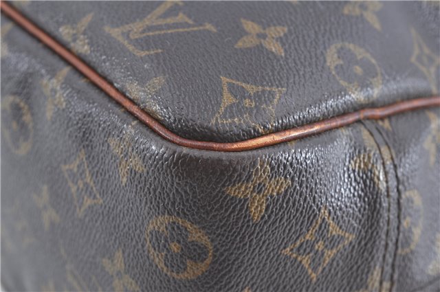 Authentic Louis Vuitton Monogram Deauville Hand Bag M47270 LV H9719