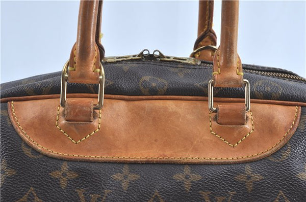 Authentic Louis Vuitton Monogram Deauville Hand Bag M47270 LV H9719