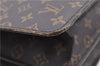 Authentic Louis Vuitton Monogram Serviette Fermoir Briefcase M53305 LV H9721