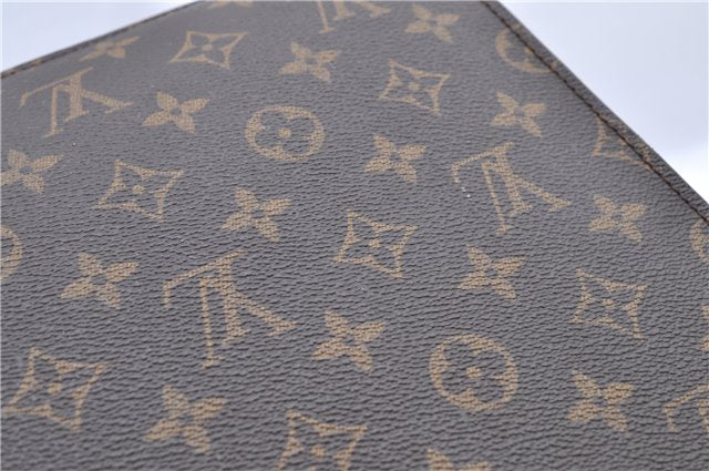 Authentic Louis Vuitton Monogram Serviette Fermoir Briefcase M53305 LV H9721