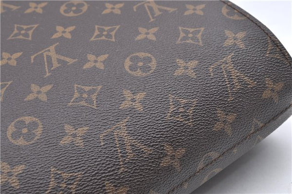 Authentic Louis Vuitton Monogram Serviette Fermoir Briefcase M53305 LV H9721