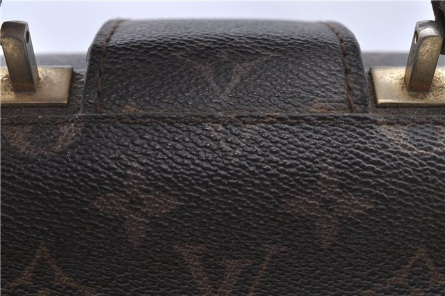 Authentic Louis Vuitton Monogram Serviette Fermoir Briefcase M53305 LV H9721