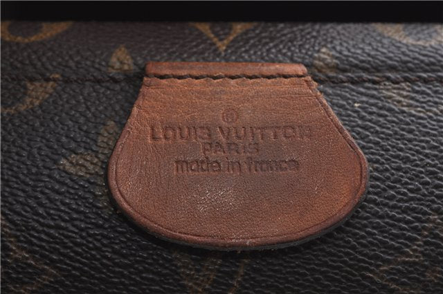 Authentic Louis Vuitton Monogram Serviette Fermoir Briefcase M53305 LV H9721