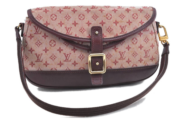 Authentic Louis Vuitton Monogram Mini Marjolie Shoulder Bag Pink M92691 LV H9726