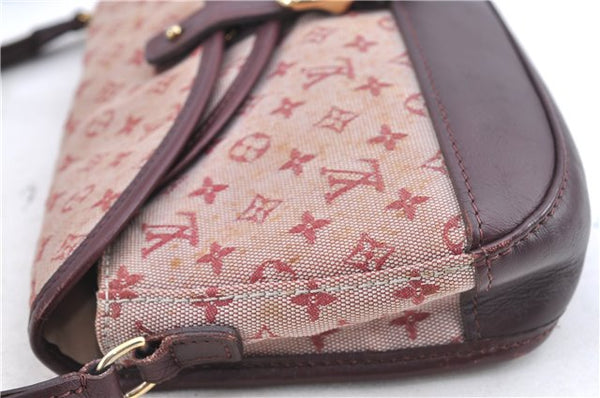 Authentic Louis Vuitton Monogram Mini Marjolie Shoulder Bag Pink M92691 LV H9726