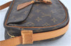 Auth Louis Vuitton Monogram Jeune Fille MM Shoulder Cross Bag M51226 LV H9728