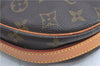 Auth Louis Vuitton Monogram Jeune Fille MM Shoulder Cross Bag M51226 LV H9728