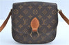 Auth Louis Vuitton Monogram Saint Cloud MM Shoulder Cross Bag M51243 LV H9731