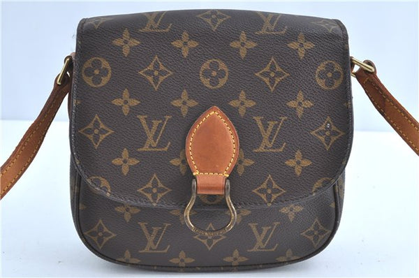 Auth Louis Vuitton Monogram Saint Cloud MM Shoulder Cross Bag M51243 LV H9731