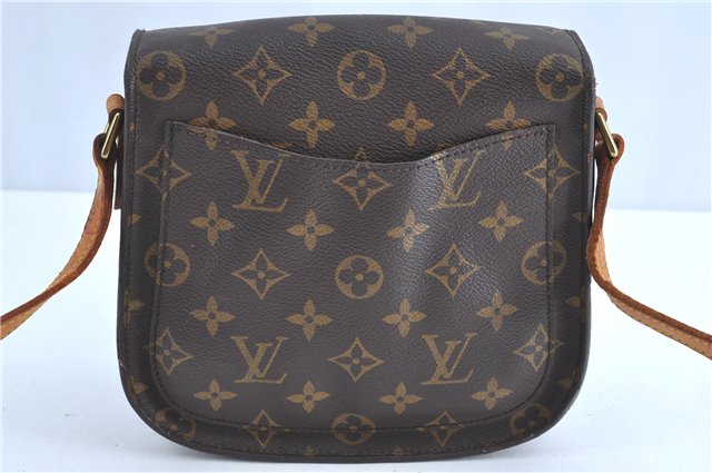 Auth Louis Vuitton Monogram Saint Cloud MM Shoulder Cross Bag M51243 LV H9731