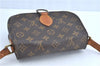 Auth Louis Vuitton Monogram Saint Cloud MM Shoulder Cross Bag M51243 LV H9731