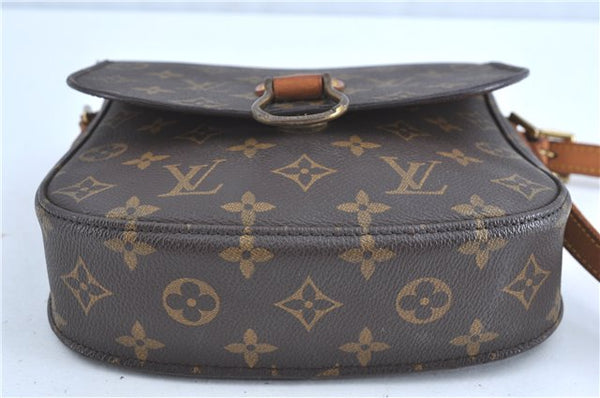 Auth Louis Vuitton Monogram Saint Cloud MM Shoulder Cross Bag M51243 LV H9731