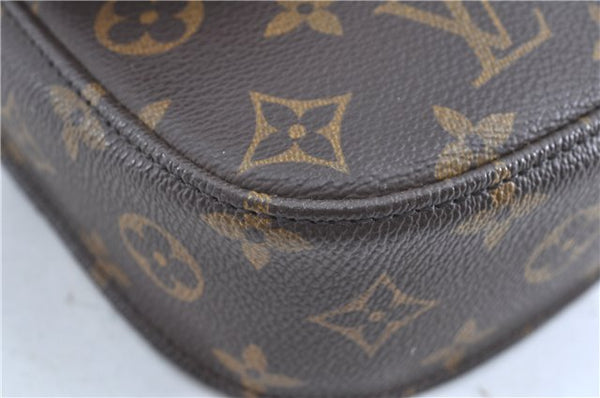 Auth Louis Vuitton Monogram Saint Cloud MM Shoulder Cross Bag M51243 LV H9731