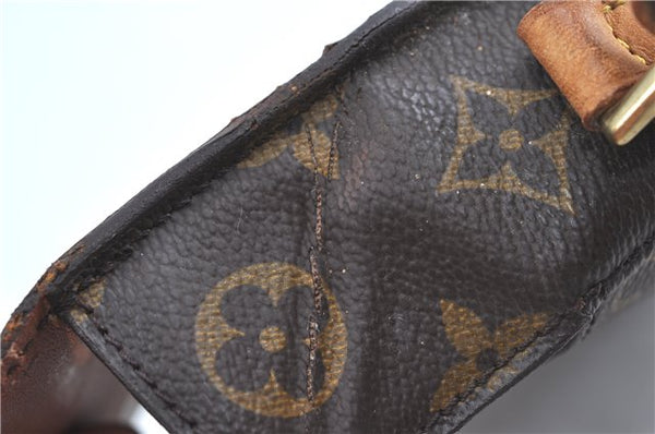 Auth Louis Vuitton Monogram Saint Cloud MM Shoulder Cross Bag M51243 LV H9731