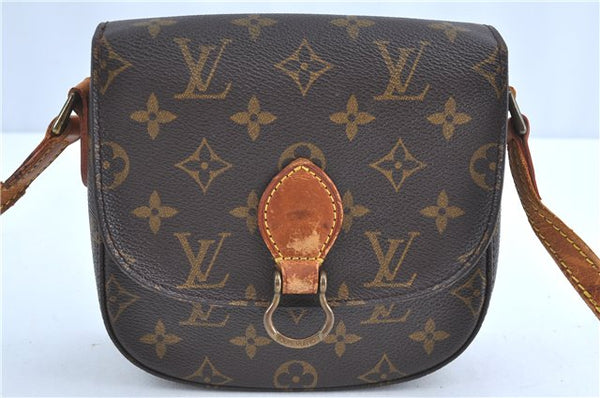 Auth Louis Vuitton Monogram Saint Cloud PM Shoulder Cross Bag M51244 LV H9732