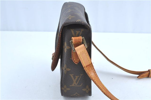 Auth Louis Vuitton Monogram Saint Cloud PM Shoulder Cross Bag M51244 LV H9732