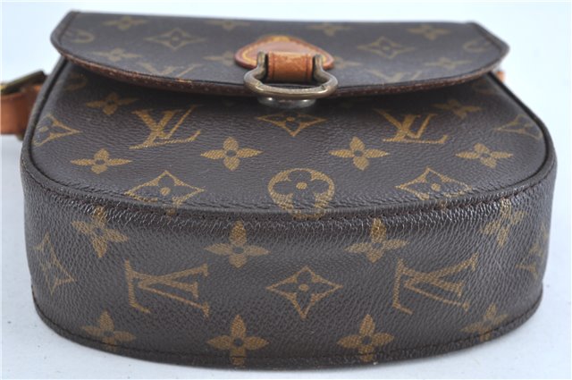 Auth Louis Vuitton Monogram Saint Cloud PM Shoulder Cross Bag M51244 LV H9732