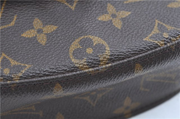 Auth Louis Vuitton Monogram Saint Cloud PM Shoulder Cross Bag M51244 LV H9732