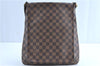 Authentic Louis Vuitton Damier Musette Shoulder Bag N51302 LV H9733