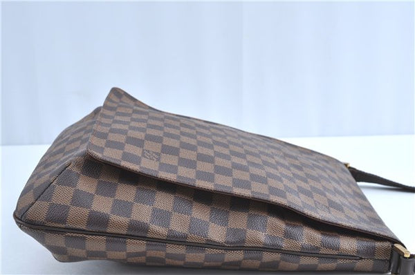 Authentic Louis Vuitton Damier Musette Shoulder Bag N51302 LV H9733