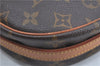 Auth Louis Vuitton Monogram Jeune Fille MM Shoulder Cross Bag M51226 LV H9739