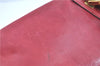 Authentic Chloe Paraty Shoulder Hand Bag Purse Leather Red H9749