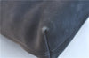 Auth Salvatore Ferragamo Vara Shoulder Cross Body Bag Leather Navy Blue SF H9752