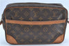 Auth Louis Vuitton Monogram Trocadero 27 Shoulder Cross Body Bag M51274 LV H9761