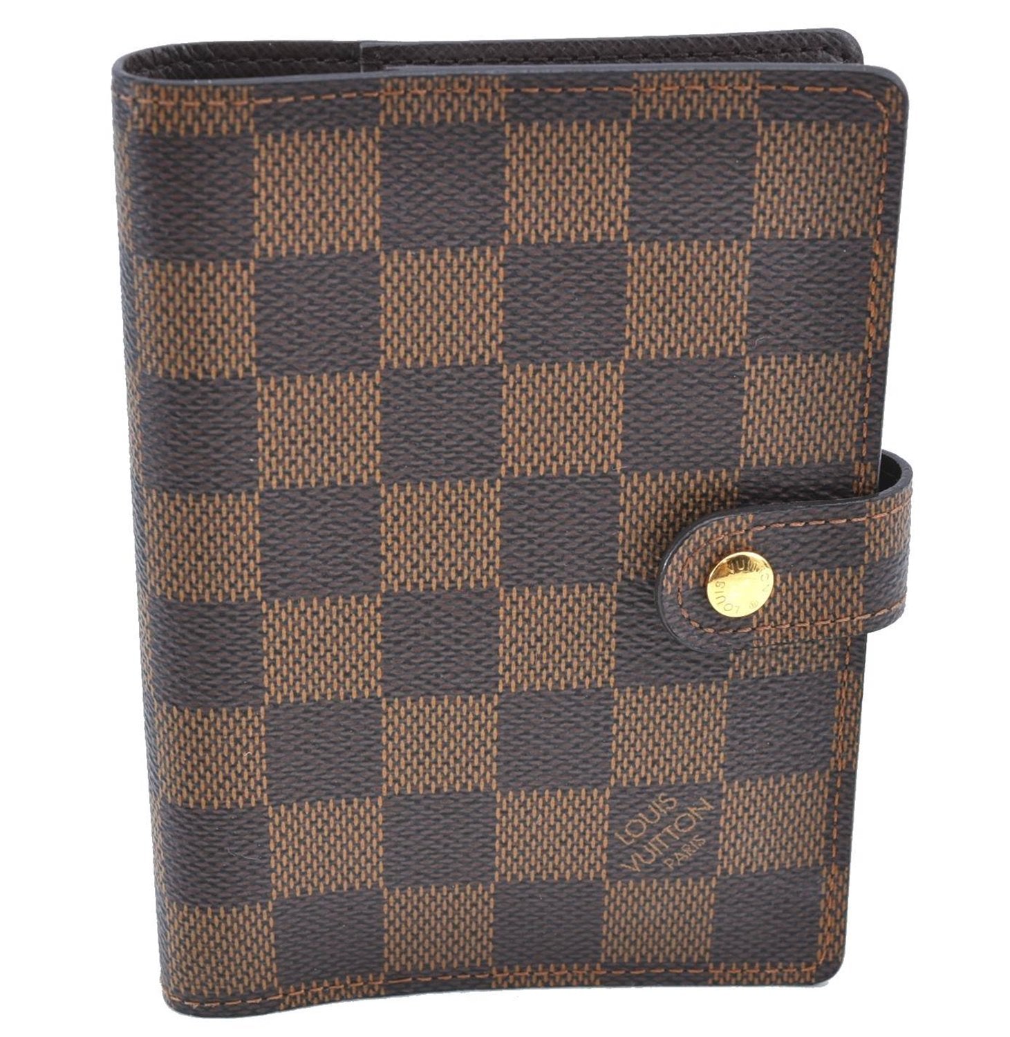 Authentic Louis Vuitton Damier Agenda PM Day Planner Cover R20700 LV H9770