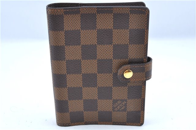 Authentic Louis Vuitton Damier Agenda PM Day Planner Cover R20700 LV H9770