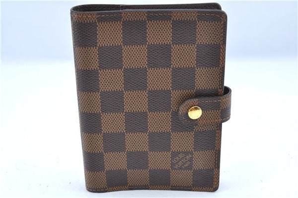 Authentic Louis Vuitton Damier Agenda PM Day Planner Cover R20700 LV H9770