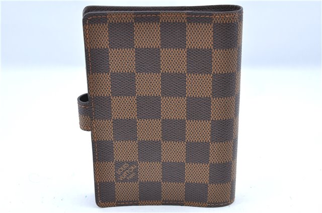 Authentic Louis Vuitton Damier Agenda PM Day Planner Cover R20700 LV H9770