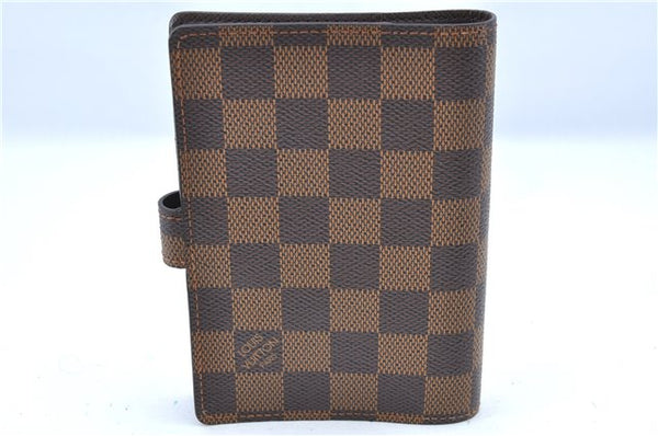 Authentic Louis Vuitton Damier Agenda PM Day Planner Cover R20700 LV H9770