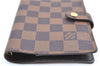 Authentic Louis Vuitton Damier Agenda PM Day Planner Cover R20700 LV H9770