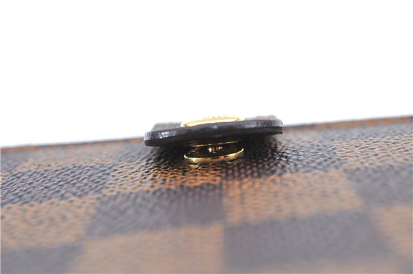 Authentic Louis Vuitton Damier Agenda PM Day Planner Cover R20700 LV H9770