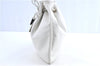 Authentic GUCCI Drawstring Shoulder Hand Bag Leather 0014030 White H9771