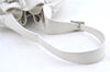Authentic GUCCI Drawstring Shoulder Hand Bag Leather 0014030 White H9771