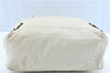 Auth BALENCIAGA Classic The Day Shoulder Bag Purse Leather 140442 Ivory H9772