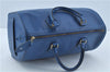 Authentic Louis Vuitton Epi Speedy 30 Hand Bag Blue M43005 LV H9773