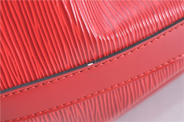 Authentic Louis Vuitton Epi Noe Red Shoulder Bag M44007 LV H9776